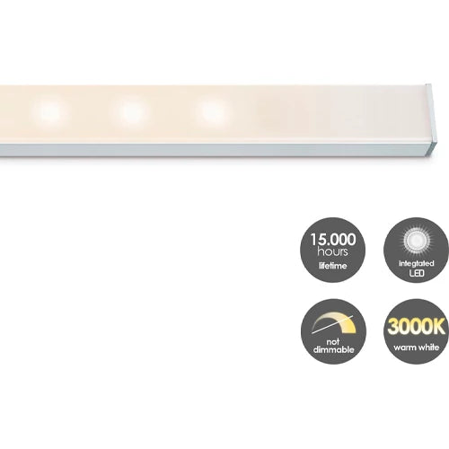 LED Yleinen lineaarinen valaisin anturilla kaappivalaisemiseen SENSE