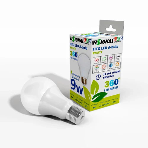LED Fito lamppu kasveille 9W
