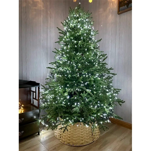 LED-valosarja 5 m, 50 LED, kylmänvalkoinen + vilkkuefekti, 230 V, IP44