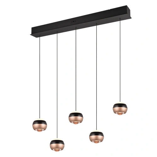 Riippuvalaisin ORBIT, 5x8W, 5x960lm, 2300+3000+4000K
