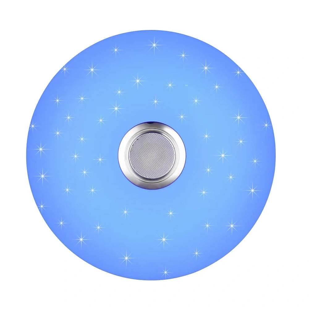 LED Kattovalaisin MUSICA kaukosäätimellä ja kaiuttimella, 33W, 3600Lm, 2700-6500K + RGB, IP20