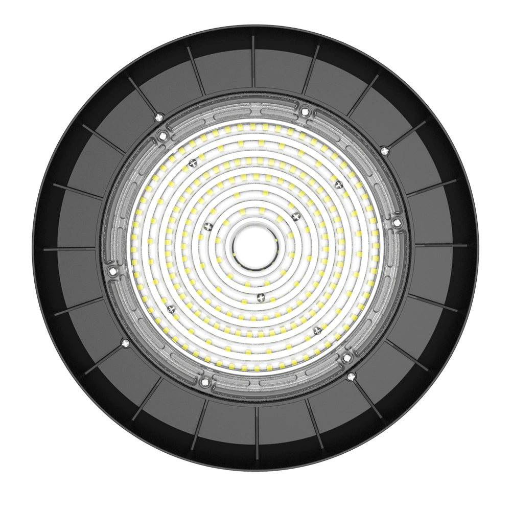 LED HIGH BAY 200W/160W/120W valaisin UFO 35000lm, 4000K, IP66 Professional…3 eri valotehoa.