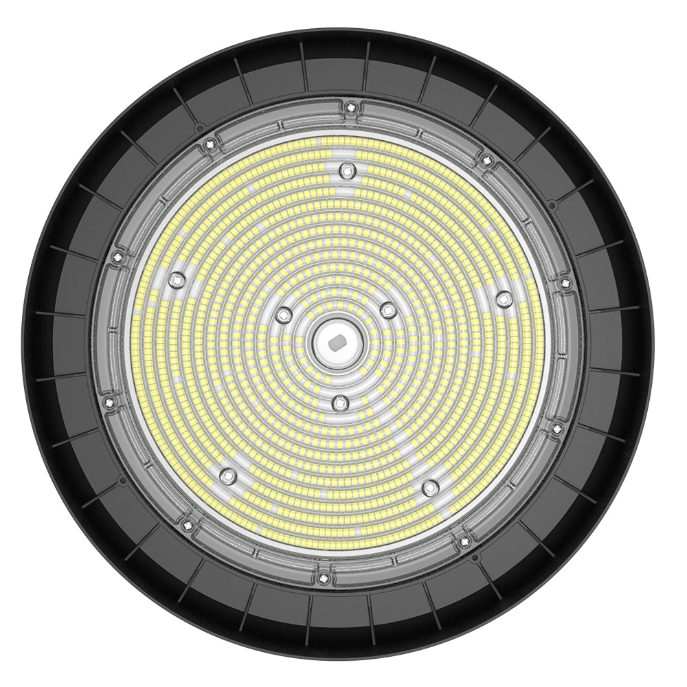 LED HIGH BAY teollinen 240W/190W/145W valaisin UFO 42000lm, 4000K, IP66 Professional..3 eri valotehoa..