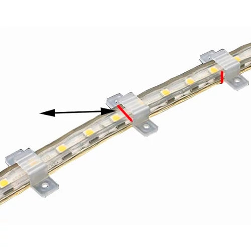 Klipit 220V nauhoille (10 kpl)