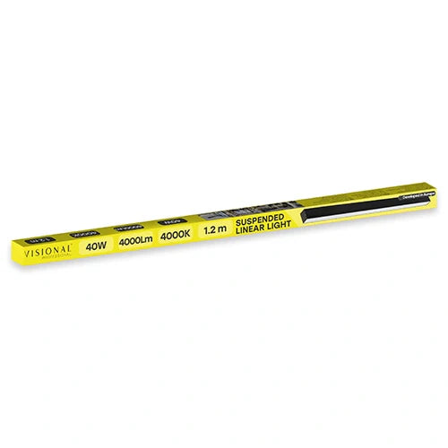 LED lineaarinen riippuvalaisin 40W, 120 cm, 4000K, 4000Lm, IP40
