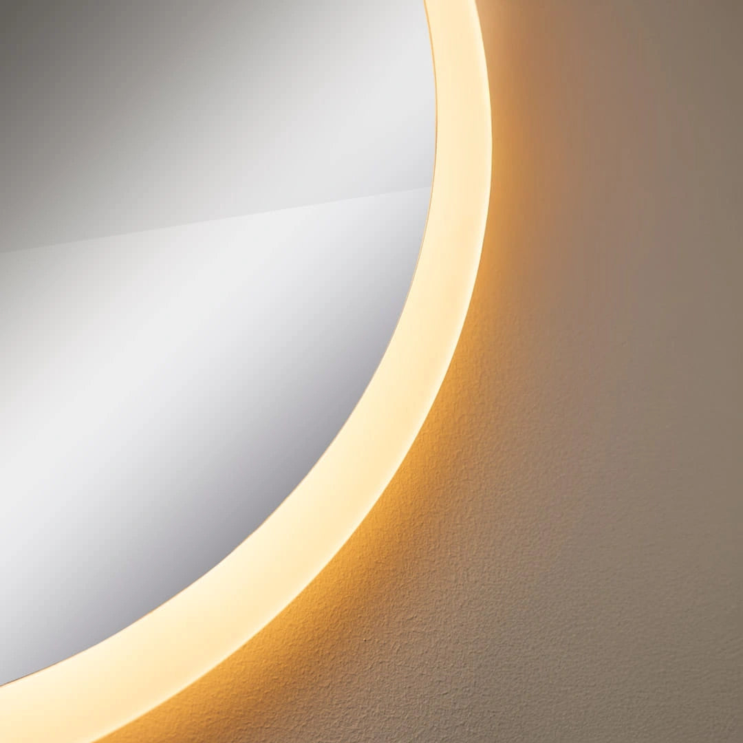 Peili LED-valaisimella Ø 60 cm, 24W, 3CCT