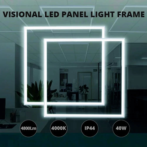 Valaisimien kehys - paneeli PHILIPS LED:illä 60x60 cm, 40W, 4000K, Premium+