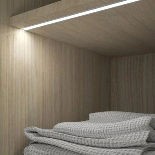 Anodisoitu alumiiniprofiili 1-5 LED-nauhoille HB-74X35W