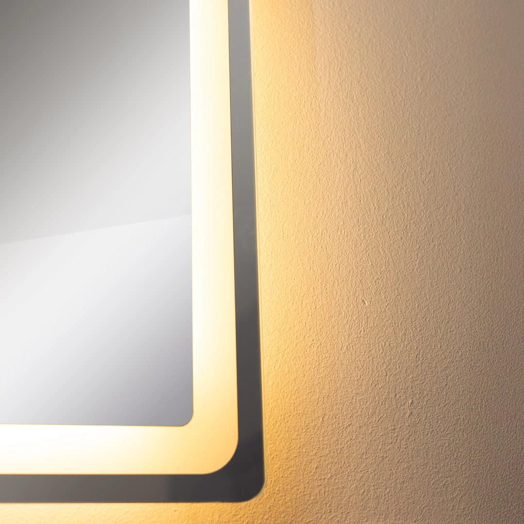 Peili LED-valaisimella 50x70 cm, 24W, 3CCT