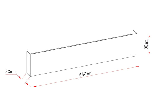 LED Seinävalaisin BONNY, 14W, 1000lm, 3000K, IP20