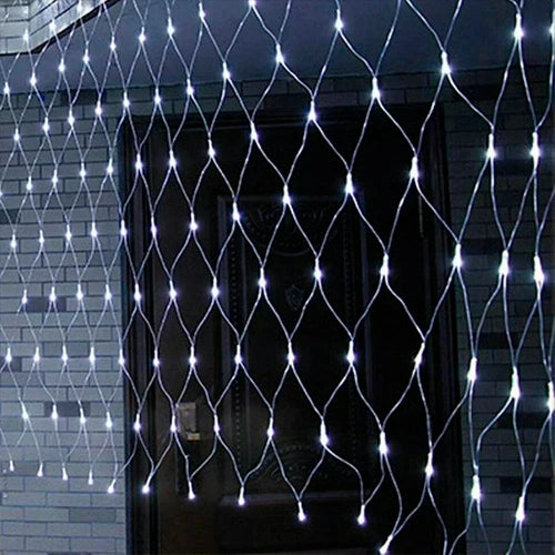 LED-valoverkko 1,5 x 1,5 m, 96 LED, valkoinen, IP44