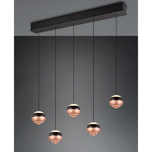 Riippuvalaisin ORBIT, 5x8W, 5x960lm, 2300+3000+4000K