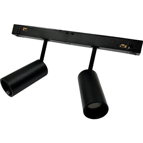 LED Magneettinen kiskovalaisin DOUBLE HEAD TRACK LIGHT 4W, 3000K, 48V