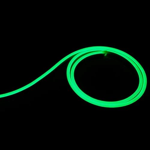 LED Neonauha 12V, vihreä, IP67, 5m, 6x12mm, NEON FLEX