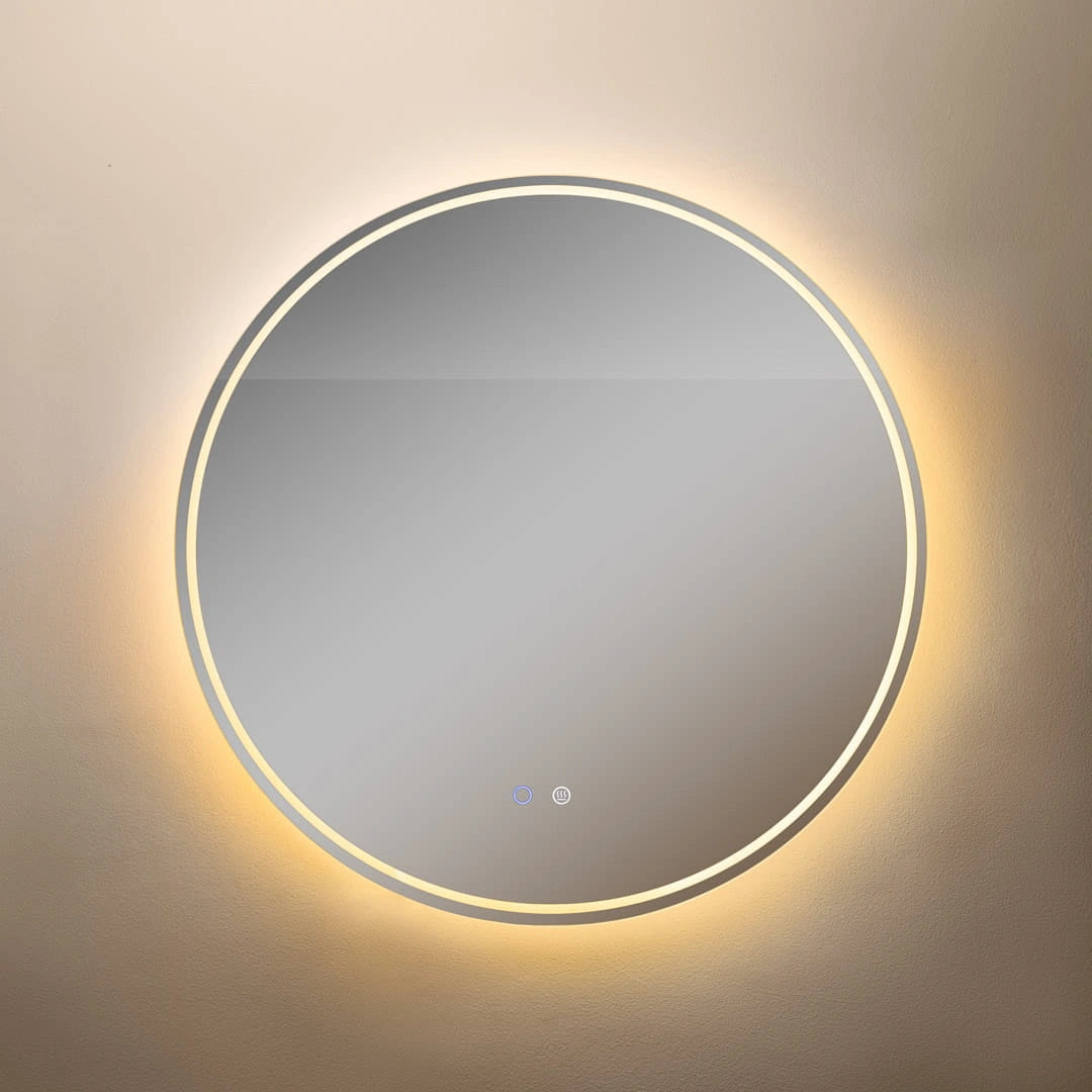 Peili LED-valaisimella ja lämmitystoiminnolla Ø 80 cm, 36W, 3CCT