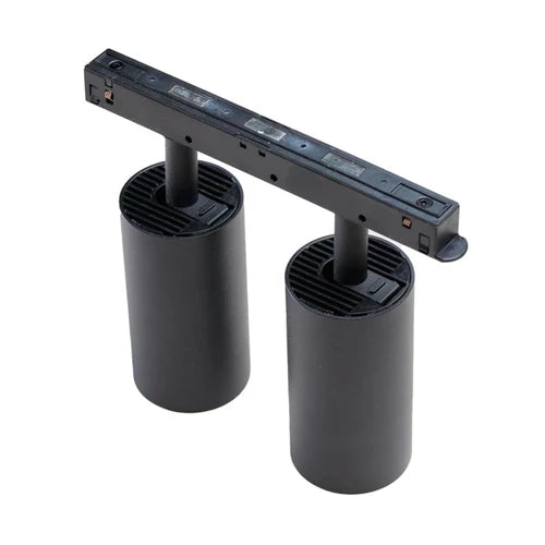 LED Magneettinen kiskovalaisin DOUBLE HEAD TRACK LIGHT 4W, 3000K, 48V