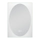 LED-peili lämmitysfunktiolla VERONA, 50 x 70 cm, 2700-6500K, 12W, 1386Lm, IP44