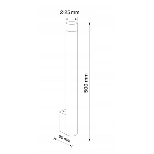 LED-seinävalaisin, GLAM, max 8W, Excl. G9