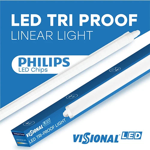 LED Kosteenkestävä 70W lineaarinen valaisin PHILIPS diodeilla 150cm, 4000K