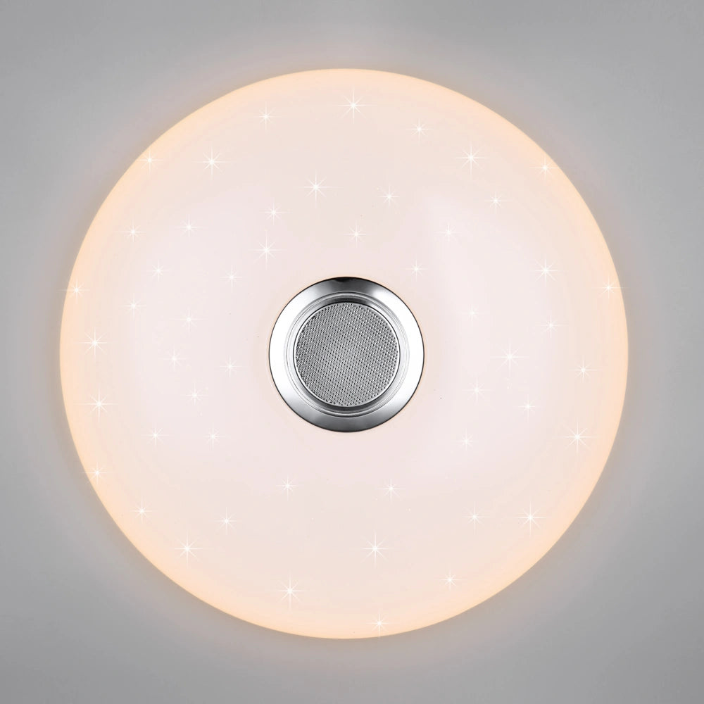 LED Kattovalaisin MUSICA kaukosäätimellä ja kaiuttimella, 33W, 3600Lm, 2700-6500K + RGB, IP20