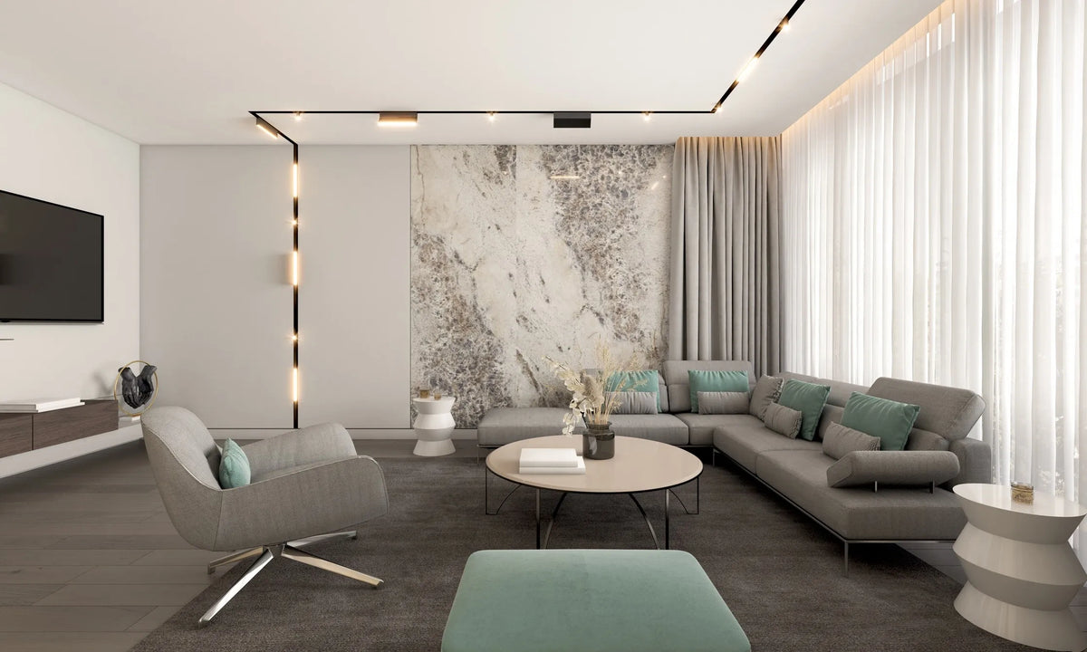 Älykäs LED Magneettinen kiskovalaisin TRACK SPOTLIGHT 30W, 3CCT, 48V