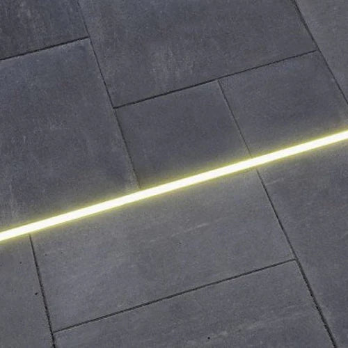Anodisoitu syvä lattian alumiiniprofiili LED-nauhalle HB-41.6X20W