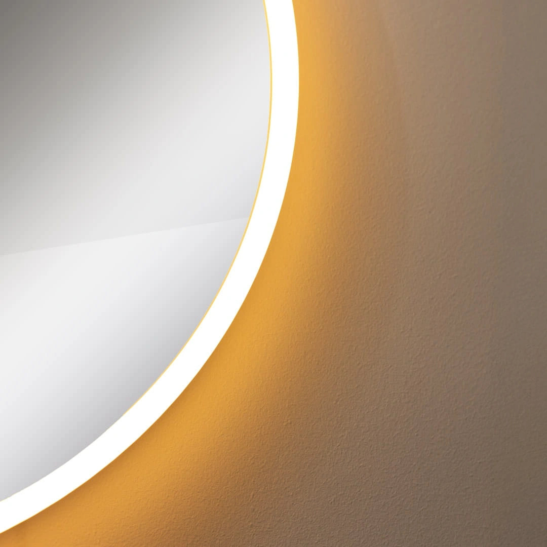 Peili LED-valaistuksella Ø 60 cm, 24W, 3CCT