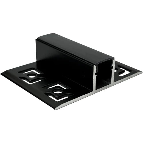 Anodisoitu laatta-alumiiniprofiili LED-nauhalle HB-52.5X13.3BCD