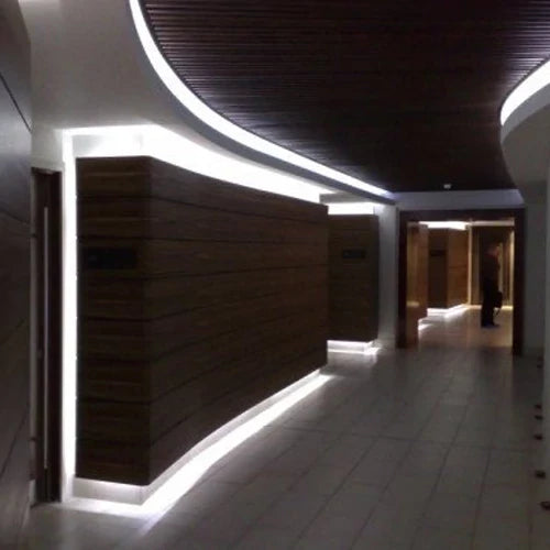 Kulma anodisoitu alumiiniprofiili 1-2 LED-nauhoille HB-23.5X23.5A