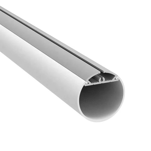 Anodisoitu pyöreä alumiiniprofiili LED-nauhalle HB-30D