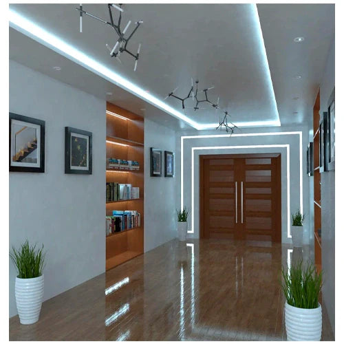 LED-nauha 5m, 9.6 W/m, 6000K, IP20, 12V, SMD2835