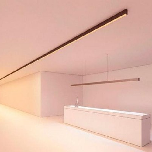 Anodisoitu alumiiniprofiili 1-5 LED-nauhoille HB-70X35