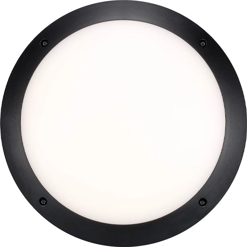 LED Vesitiivis valaisin ritilällä 24W, 3000K, 2400Lm, IP66, Ø 350 x 111 mm