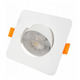 LED upotettava valaisin 3W, 5W, 7W, 3000K, 4000K, 6500K, 430 lm, 60°, valkoinen, neliön muotoinen