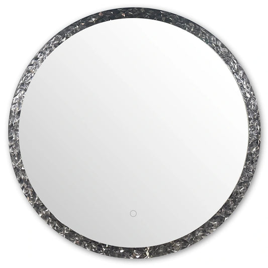 Peili LED-valaisimella Ø 60 cm, 24W, 3CCT