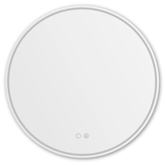 Peili LED-valaistuksella ja lämmitysfunktiolla Ø 60 cm, 24W, 3CCT