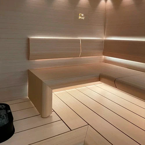 LED-nauha saunalle ja kylpylälle 2835, 4000K, IP68, 24V, 10W