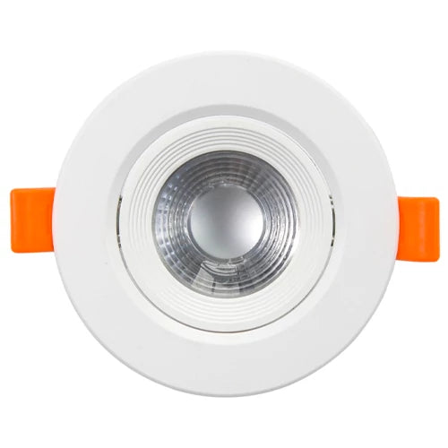 LED Upotettava valaisin 5W, 4000K Downlight 38°