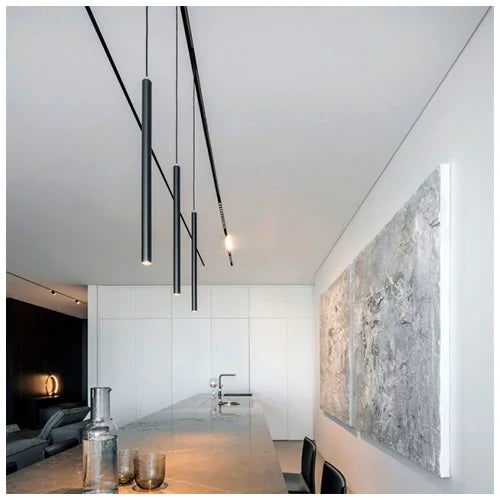 LED Magneettinen kiskovalaisin TRACK PENDANT LIGHT 7W, 3000K, 48V