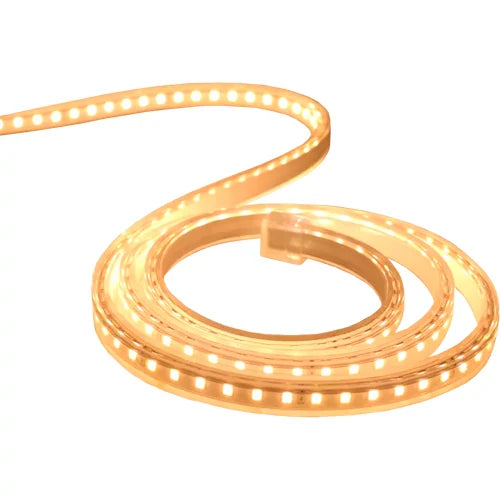 Korkeajännite 220V LED-nauha IP67, lämmin valkoinen, 8W