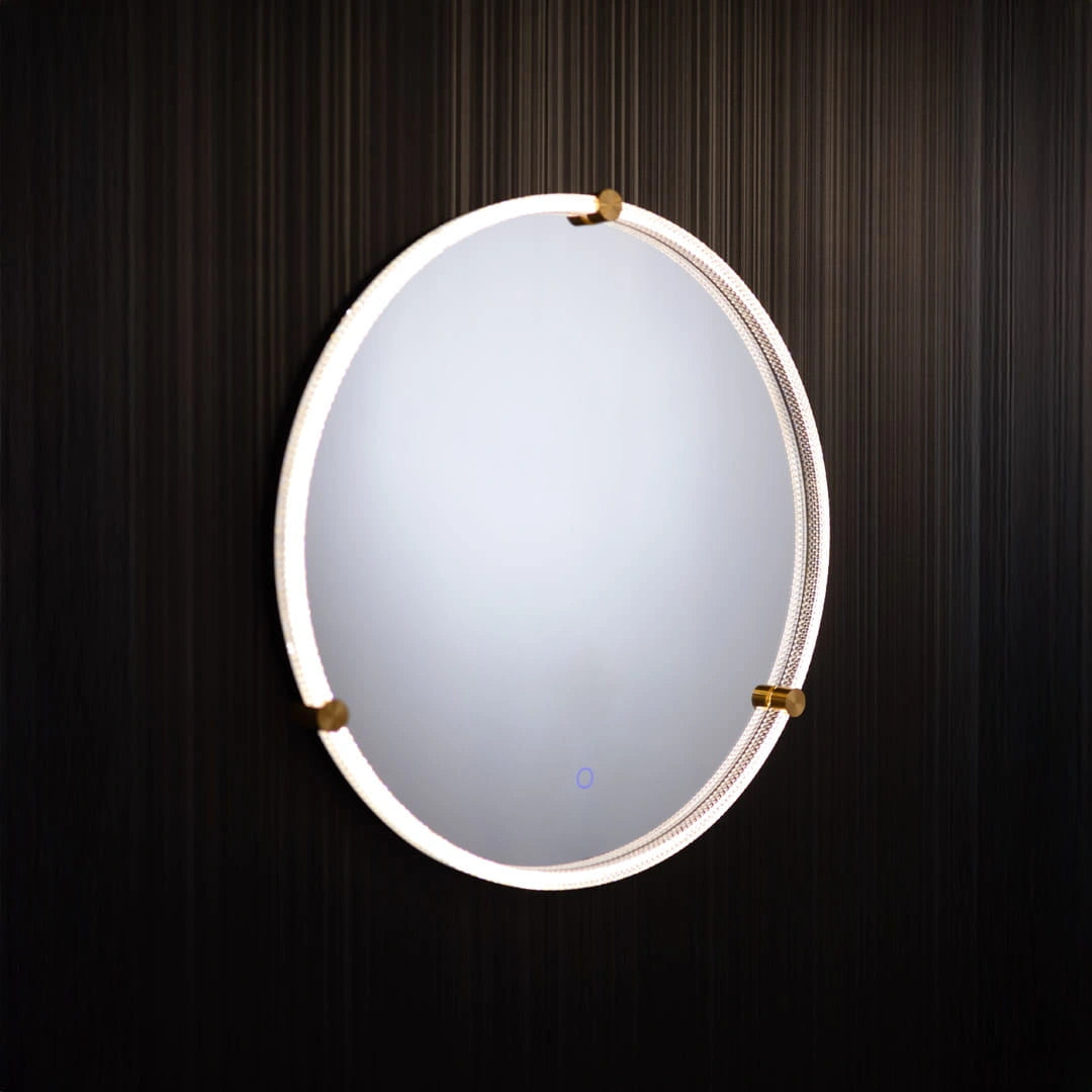 Peili LED-valaistuksella Ø 60 cm, 24W, 3CCT