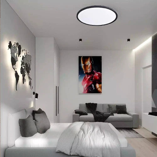 LED Vesitiivis valaisin 50W, 3CCT, 6000Lm, IP44, Ø 600 x 27 mm