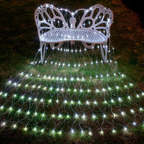 LED-valoverkko 1,5 x 1,5 m, 96 LED, valkoinen, IP44