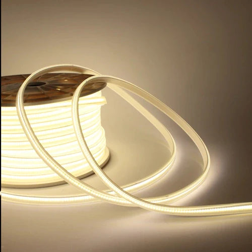 LED-nauha COB 220V, 4000K, IP67, 11W/m, 810Lm/m