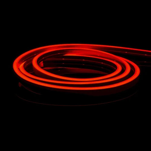LED Neonauha 12V, punainen, IP67, 5m, 6x12mm, NEON FLEX