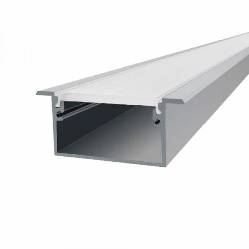 Anodisoitu syvä lattian alumiiniprofiili LED-nauhalle HB-41.6X20W