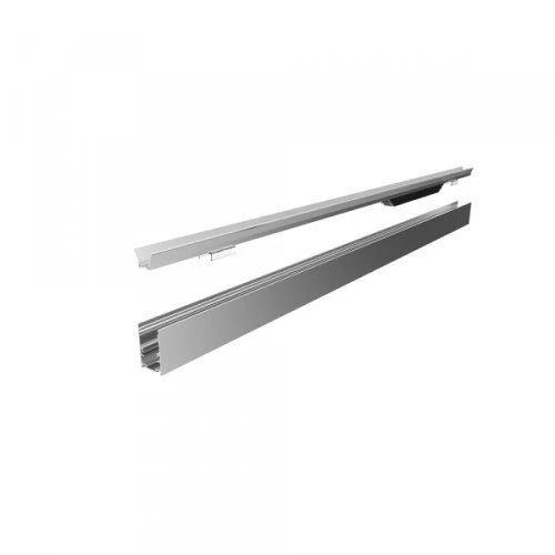 Anodisoitu korkea alumiiniprofiili 1-4 LED-nauhoille HB-75X50