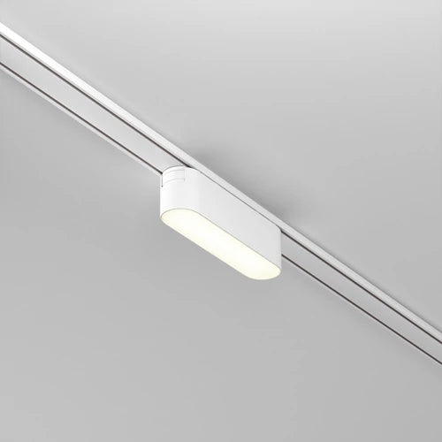 SLIM Magneettinen kiskovalaisin 3000K, 6W, FLOOD LIGHT 48V