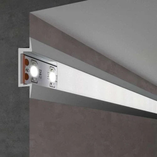 Anodisoitu syvä lattian alumiiniprofiili LED-nauhalle HB-41.6X20W