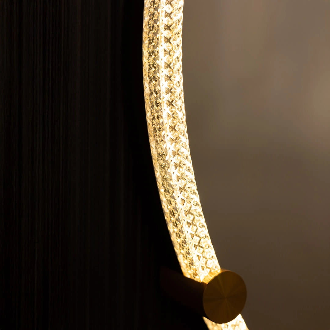 Peili LED-valaistuksella Ø 60 cm, 24W, 3CCT